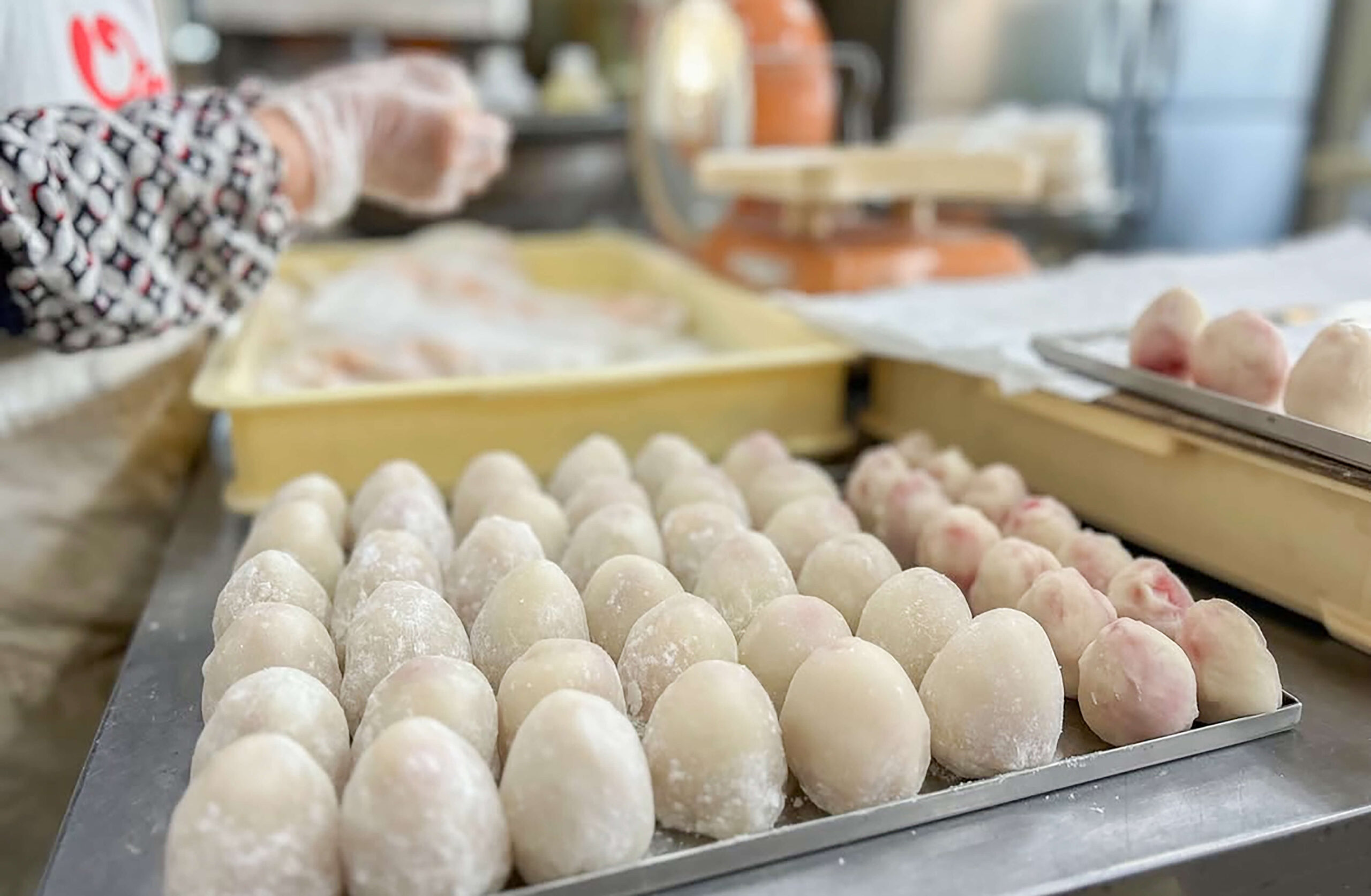 いちご大福_包餡